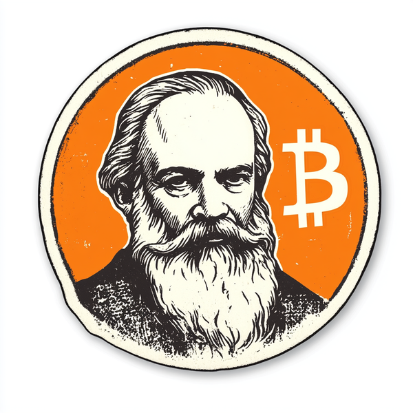 Bitcoin stickers: A study in intellectual deficiency